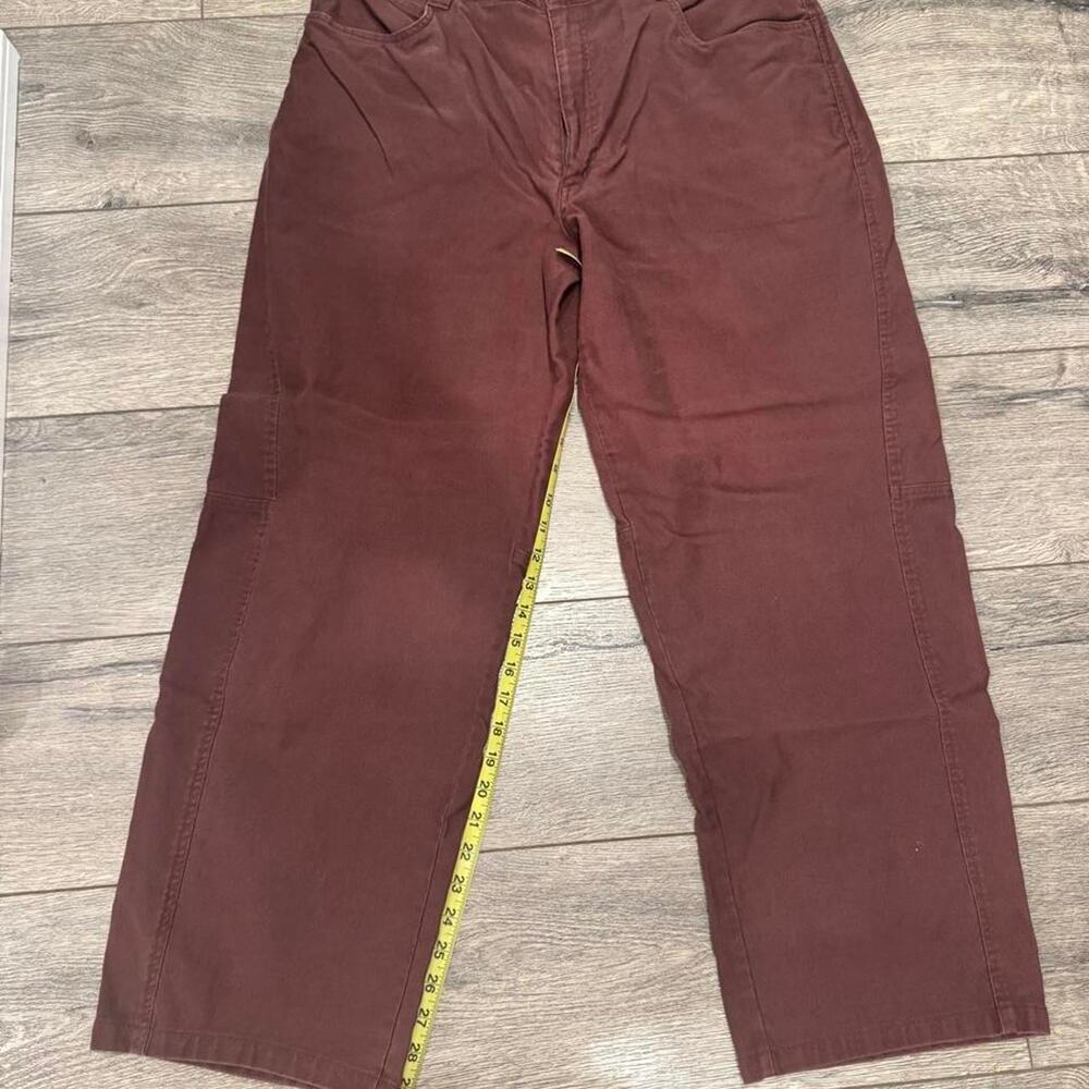 Patagonia organic cotton utility brown pants size 38